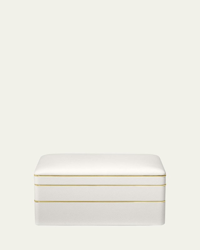 Piero Large Stacked Jewelry Box